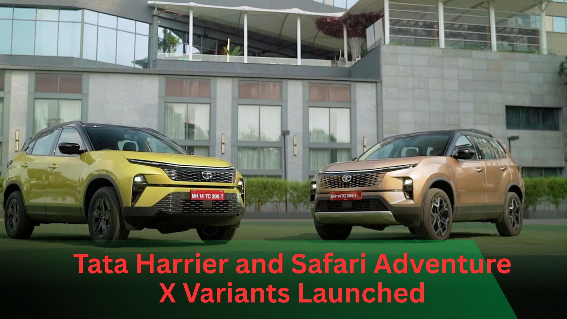 Tata Harrier and Safari Adventure X Variants Launched: Full Details, Prices, Features, and More